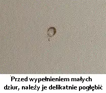 Mały ubytek