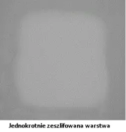 Gładź jednokrotnie zeszlifowana